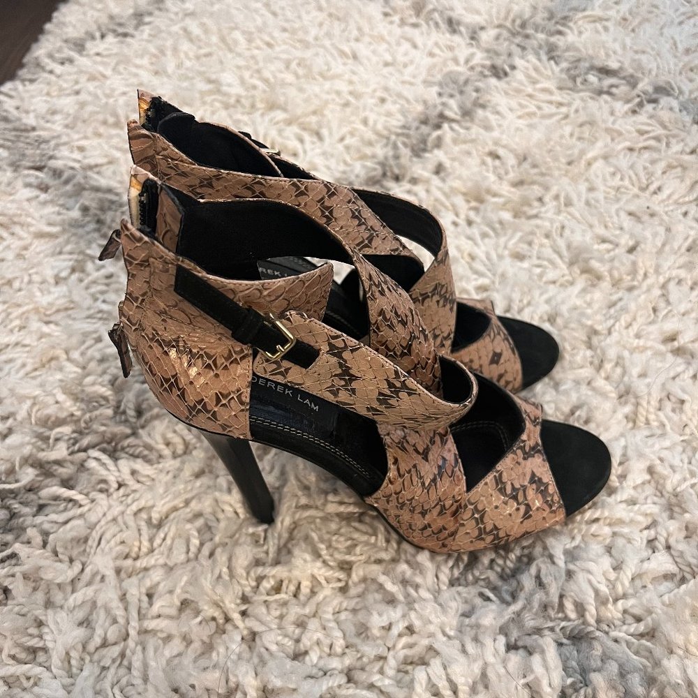 Derek Lam Snakeskin Heels
